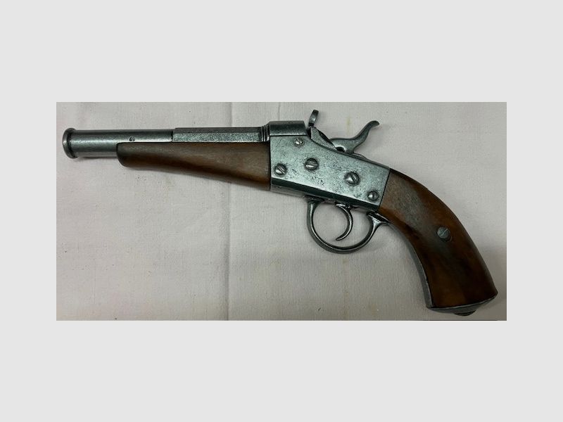 USA Deko Remington & Sons Rolling Block Pistole Mod. M-1871 Replica Modell Denix 