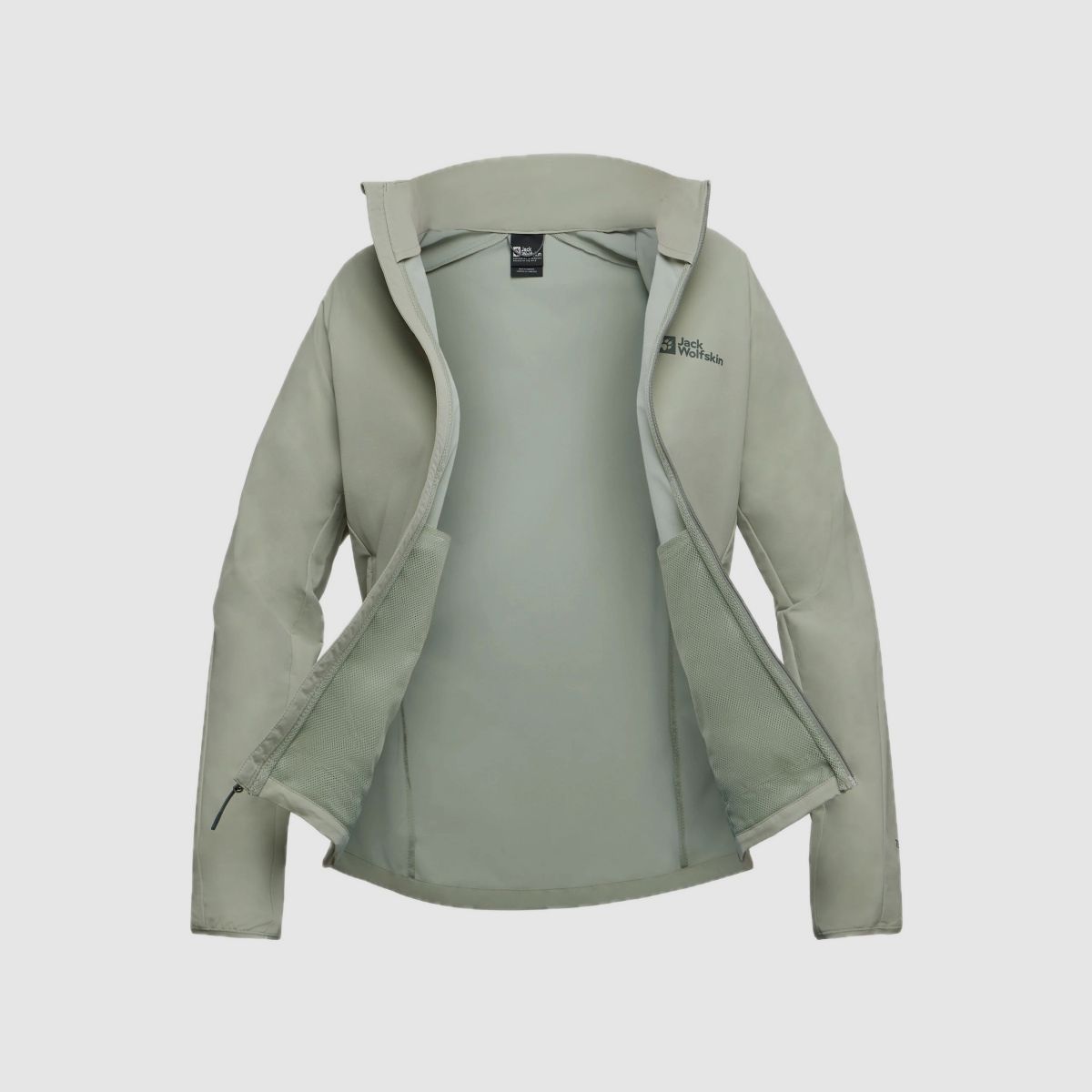 JACK WOLFSKIN Prelight Stride Jkt W Feuille de Menthe
