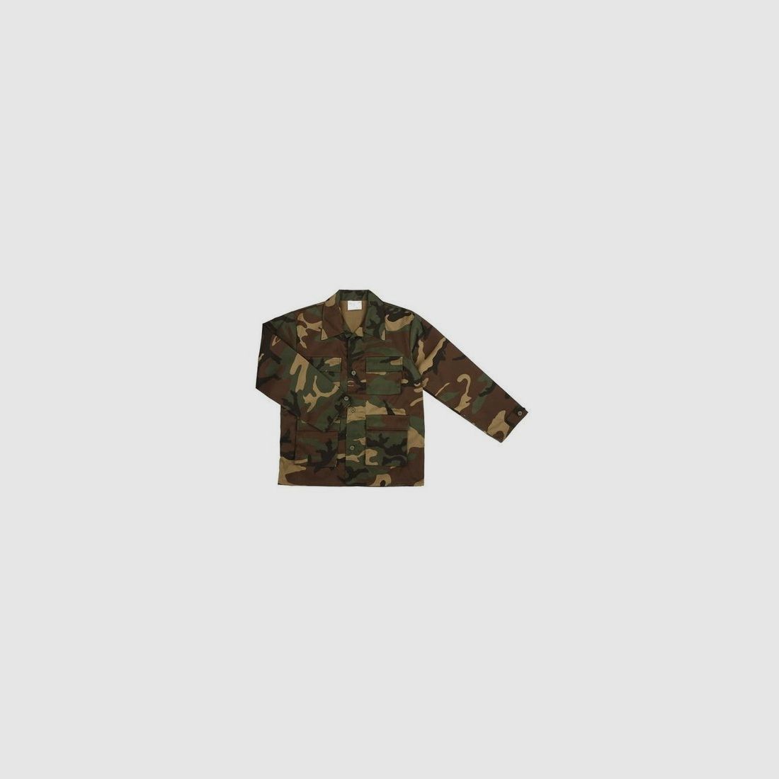 Children’s BDU Jacket Woodland Camouflage, image 3 of 3