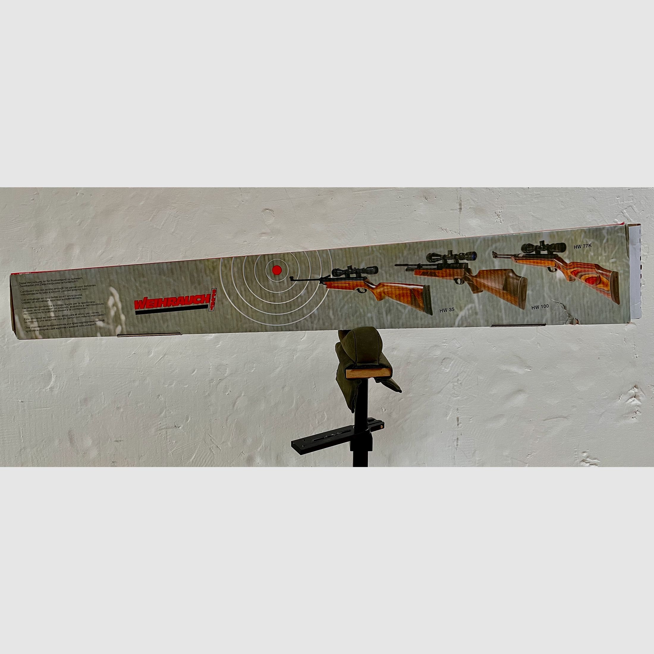 Attraktives Luftgewehr Weihrauch HW 30 S mit Walther Zielfernrohr 4x32