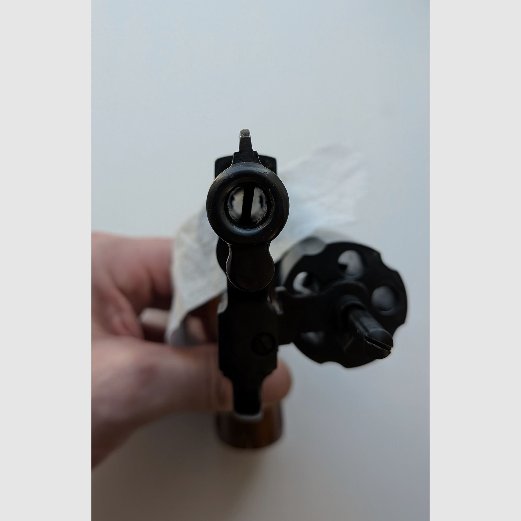 ME 38 Marshal - Revolver - PTB 203/2 - 9mm Knall - Holzgriff - SSW