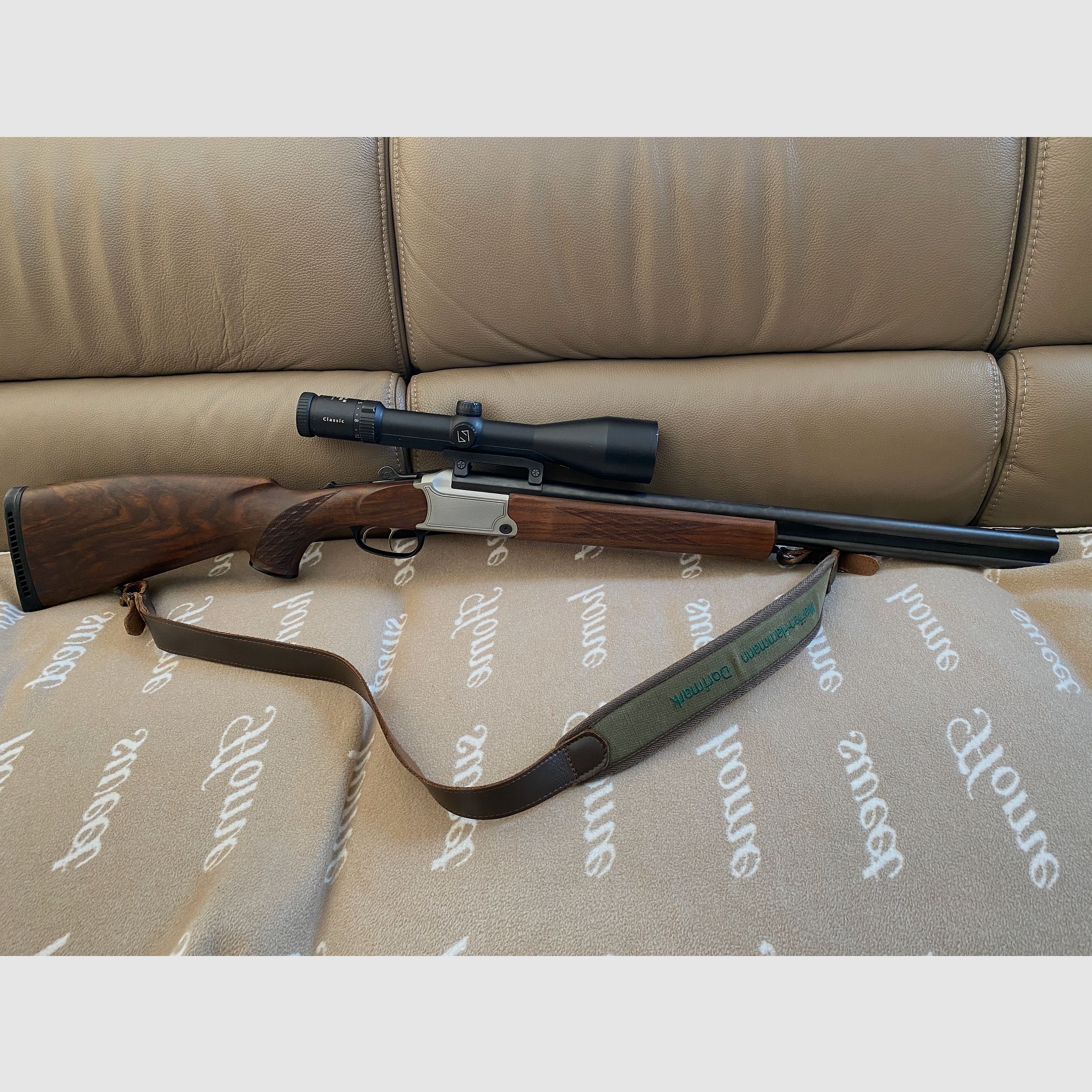 Blaser BBF 95 mit Einstecklauf und Zeiss Leuchtpunktvisier 
