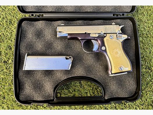 Star Starfire Chrom inkl. Ersatzmagazin 9mmBrowningK ( 9mm Kurz)