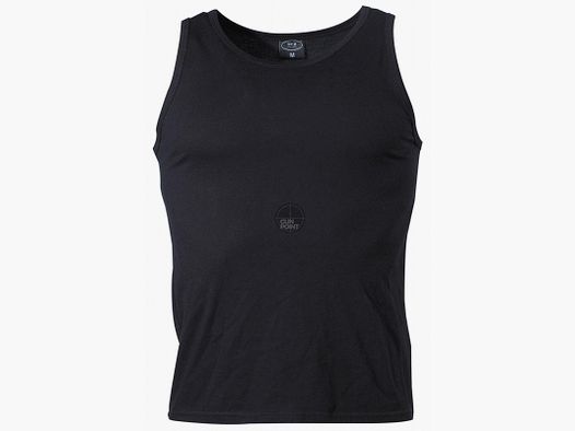 US tank top, black, 170 g/m - Size: L