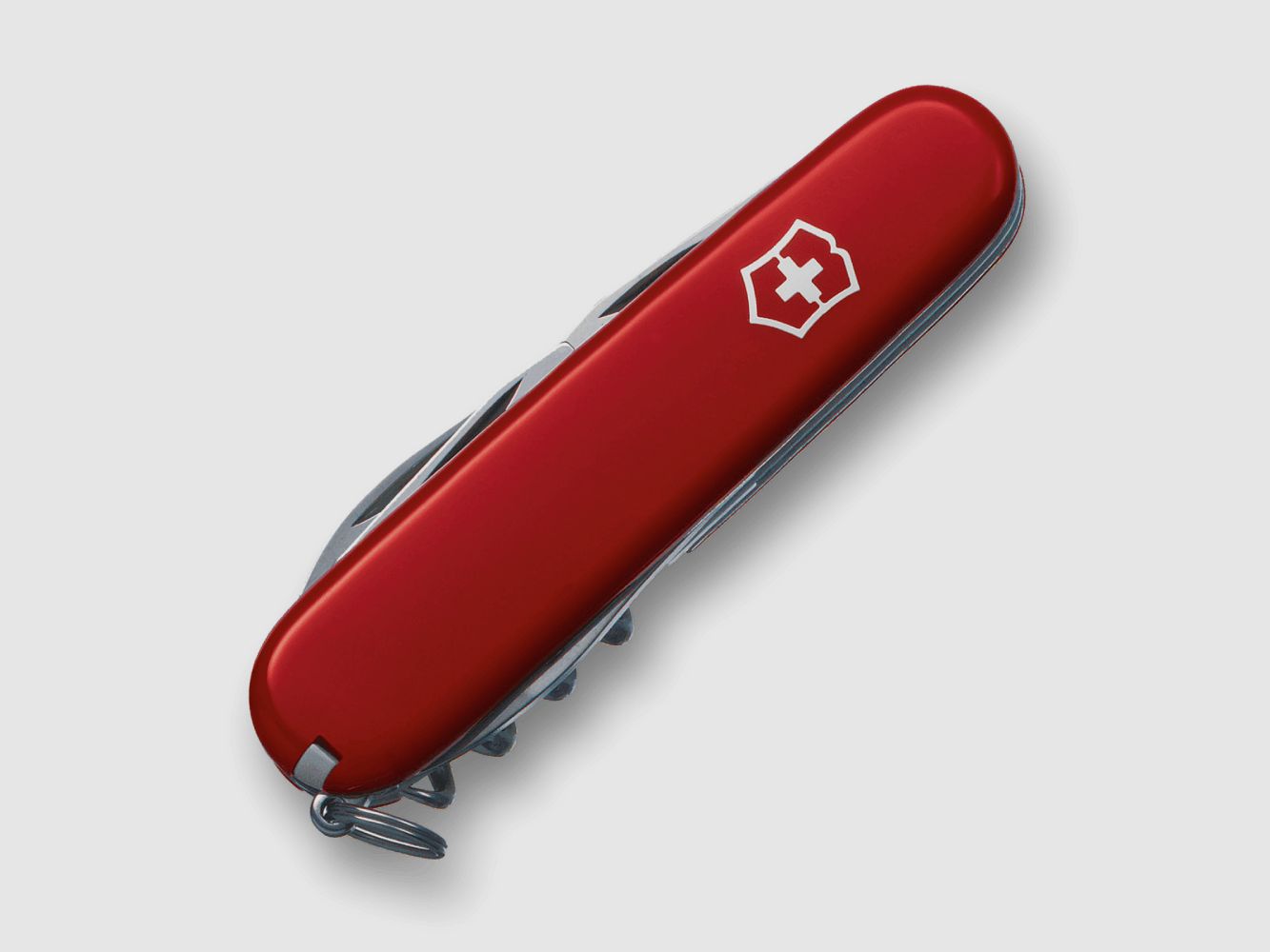 Scyzoryk szwajcarski Victorinox Spartan z 12 funkcjami czerwony