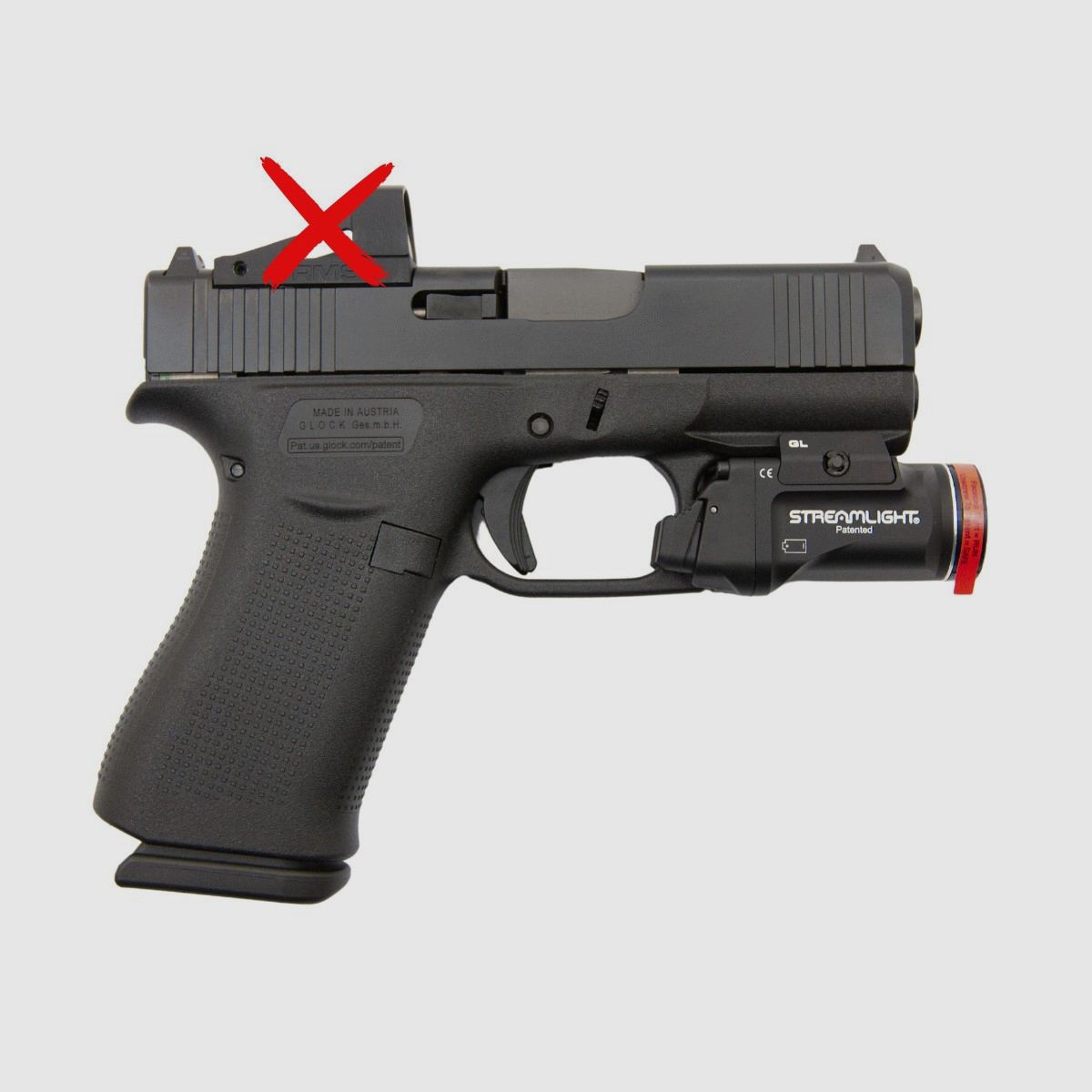 Glock 43X Black Combo z latarką Streamlight TLR-7 - 65837, zdjęcie 2 z 3