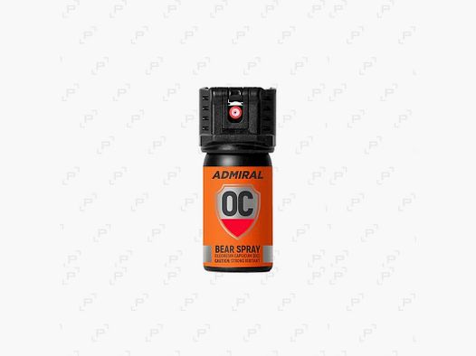 Spray auto-défense anti chiens ADMIRAL TRAIL-M GEL OC Contenance 40 ml