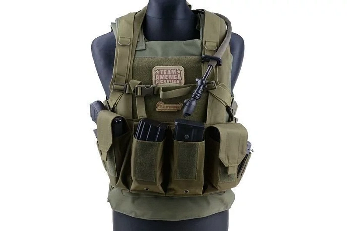 Taktische Weste Personal Body Armor – schwarz, Bild 11 von 18
