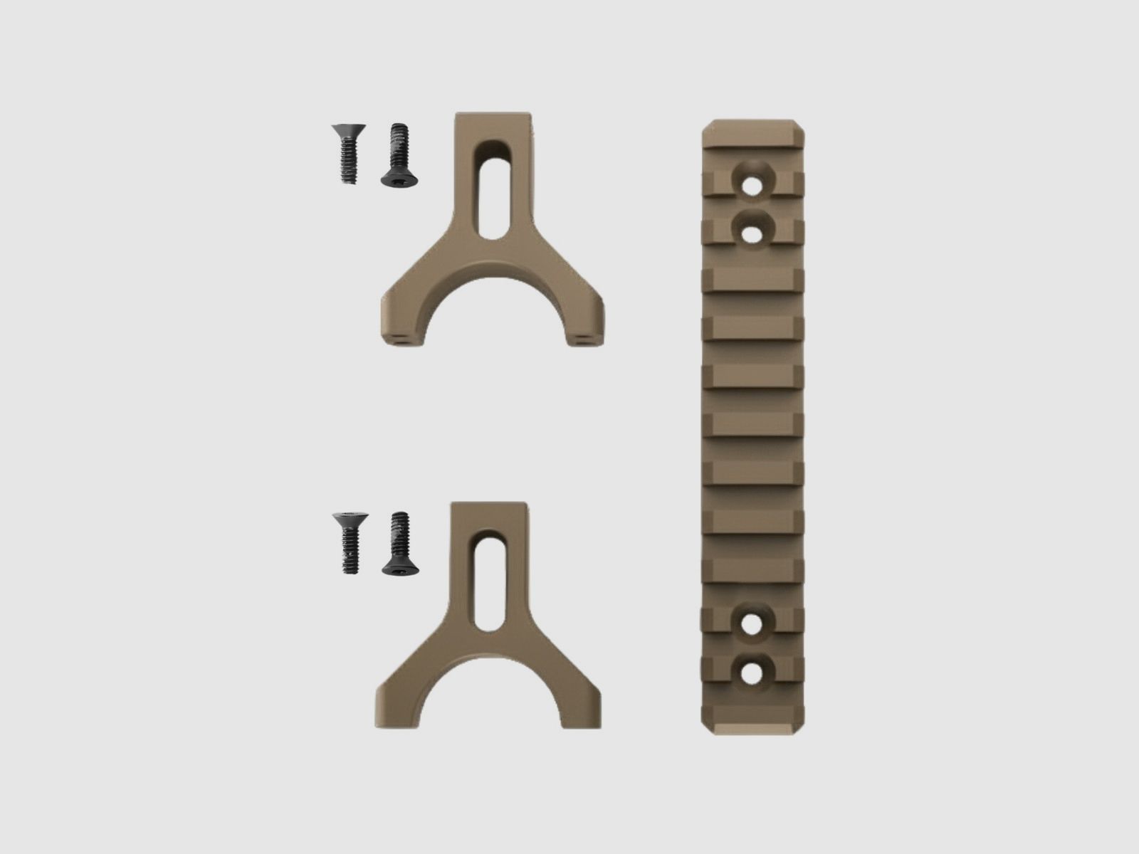 Unity Tactical – Bridge-kijkermontage voor FAST REKE – 34 mm – FDE – FST-S34F-BRG, afbeelding 4 van 7