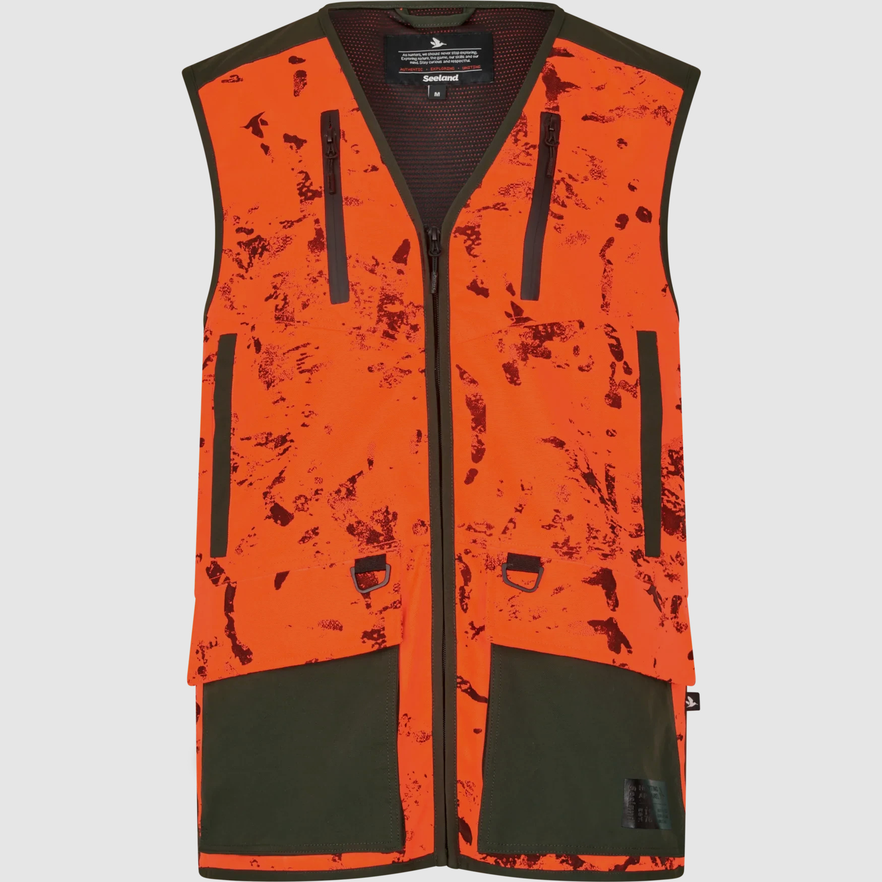 Seeland Trax Blaze Gilet Homme Orange Blaze InVis MPC L