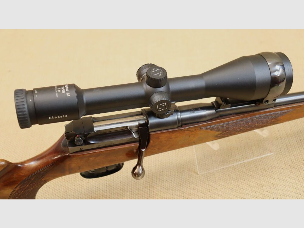 Mauser 66 met Zeiss 7x50 T, verlichte richtkruis 60 7x64