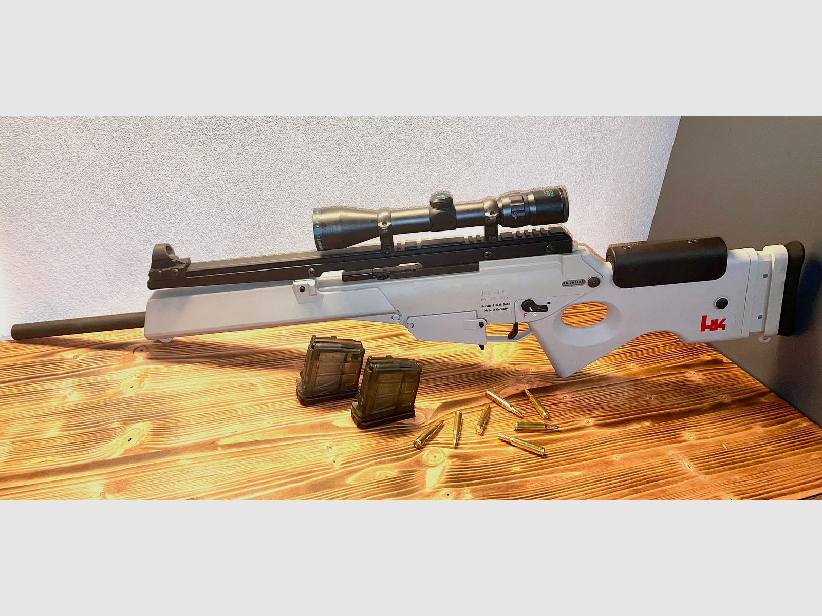 Heckler & Koch SL-8, 223. Remington