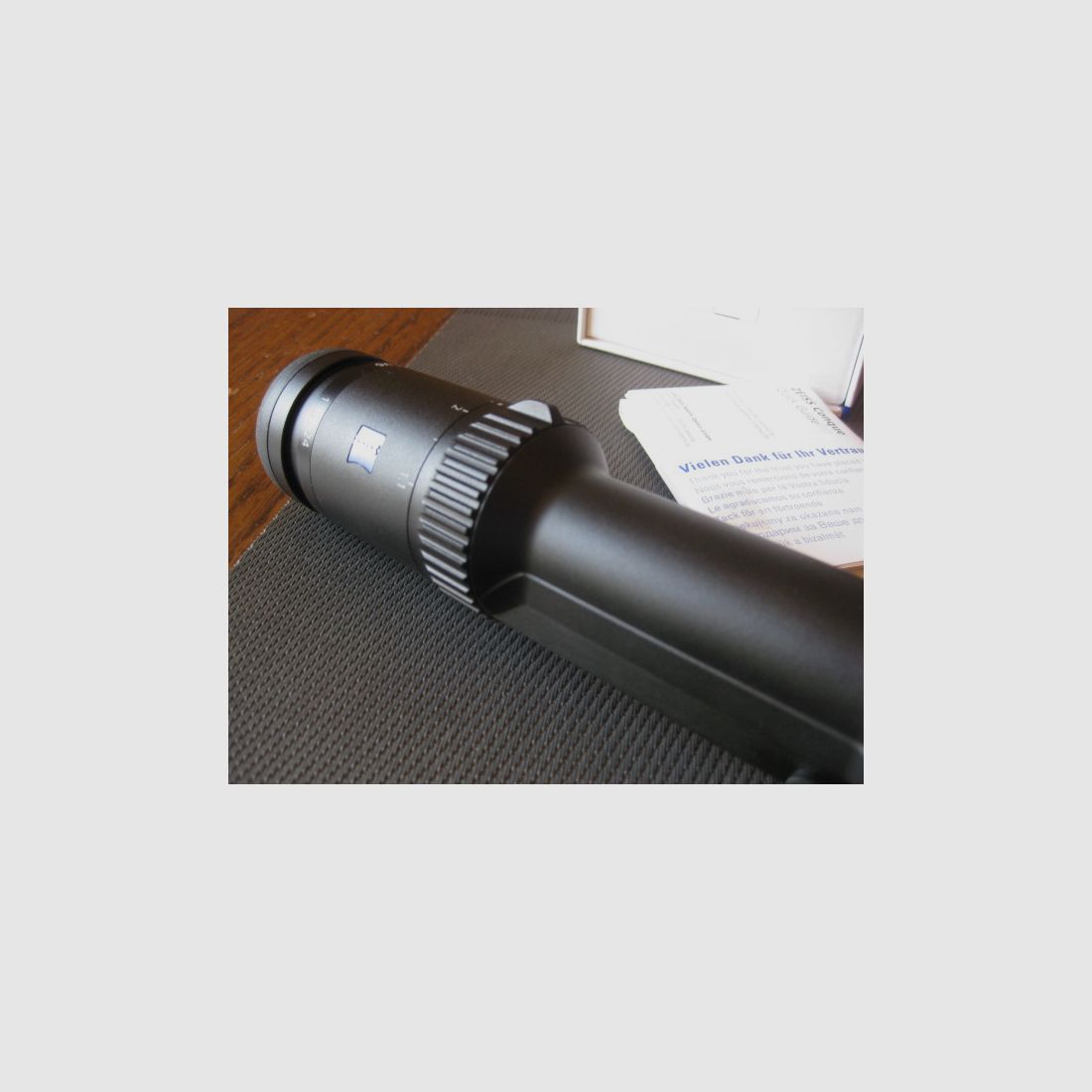 TOP ZEISS V6 1,1 - 6 x 24 M mit Absehen-60 und Original Blaser-Sattelmontage ! KEIN V8-Swarovski -Z6i-Z8i-LEICA-SAUER-MAUSER 