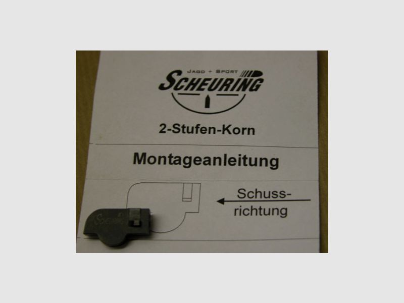 Scheuring-Waimex 2-Stufenkorn fr S&W Revolver zum verstiften