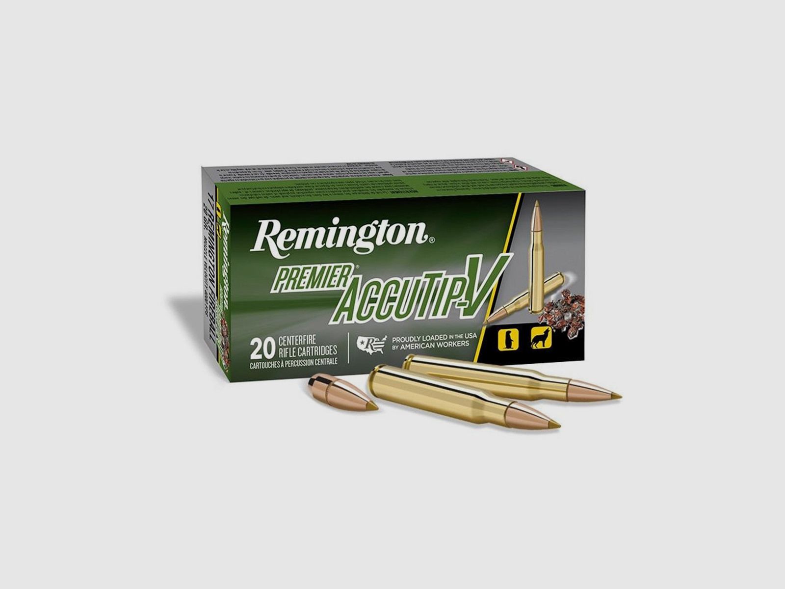 Remington Premier .22-250 50 grains AccuTip-V