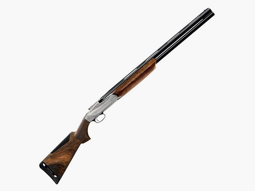 Benelli 828 U Silver para zurdos equipado con una llave de apertura que se puede accionar de derecha a izquierda. Un arma completamente diseñada para el cazador zurdo.