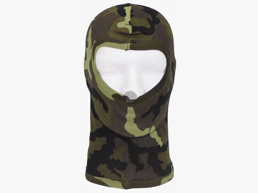 Balaclava, 1-Loch, dünn,M 95 CZ tarn, 100 % Baumwolle