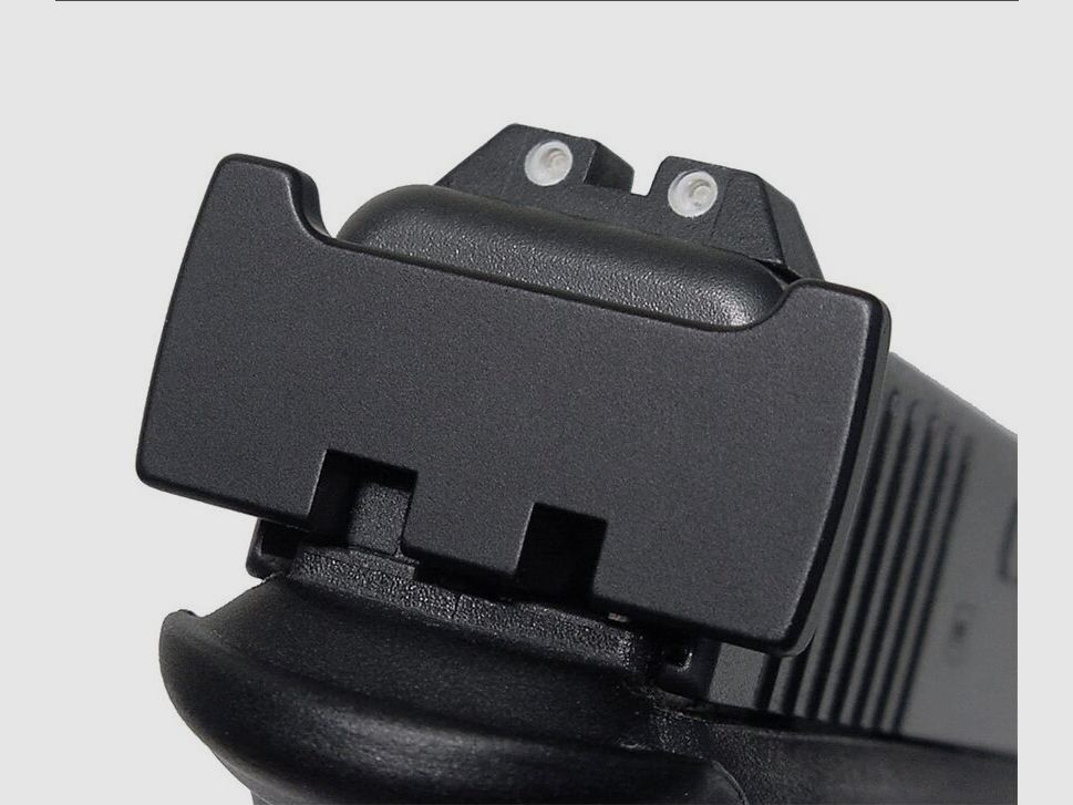 Schlittenverbreiterung für GLOCK Pistolen GEN 1-5 alle Modelle (außer G42 & G43) auch MOS