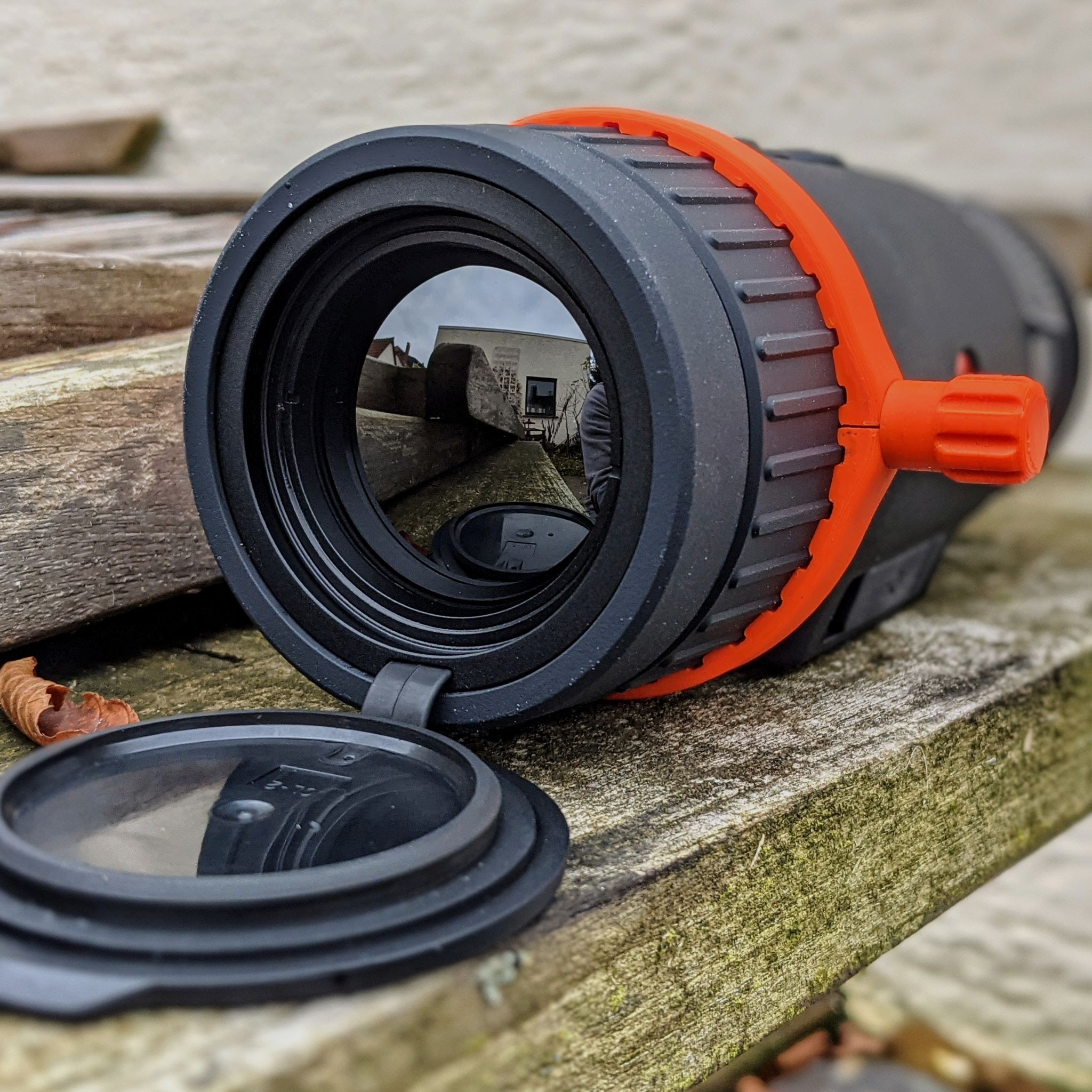 For Leica Calonox Focus: Quick adjustment lever for focus setting