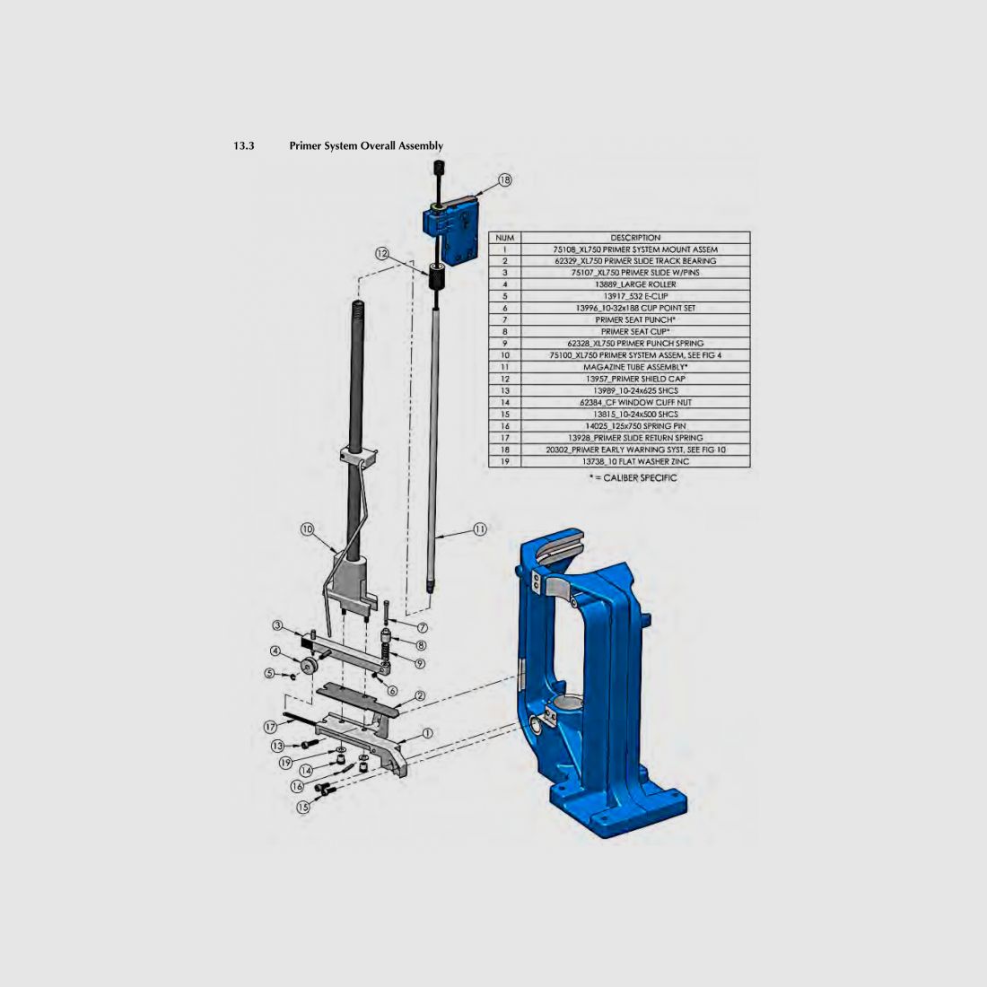 75108 - XL750 Zündhütchen-System-Montage, Bild 2 von 2