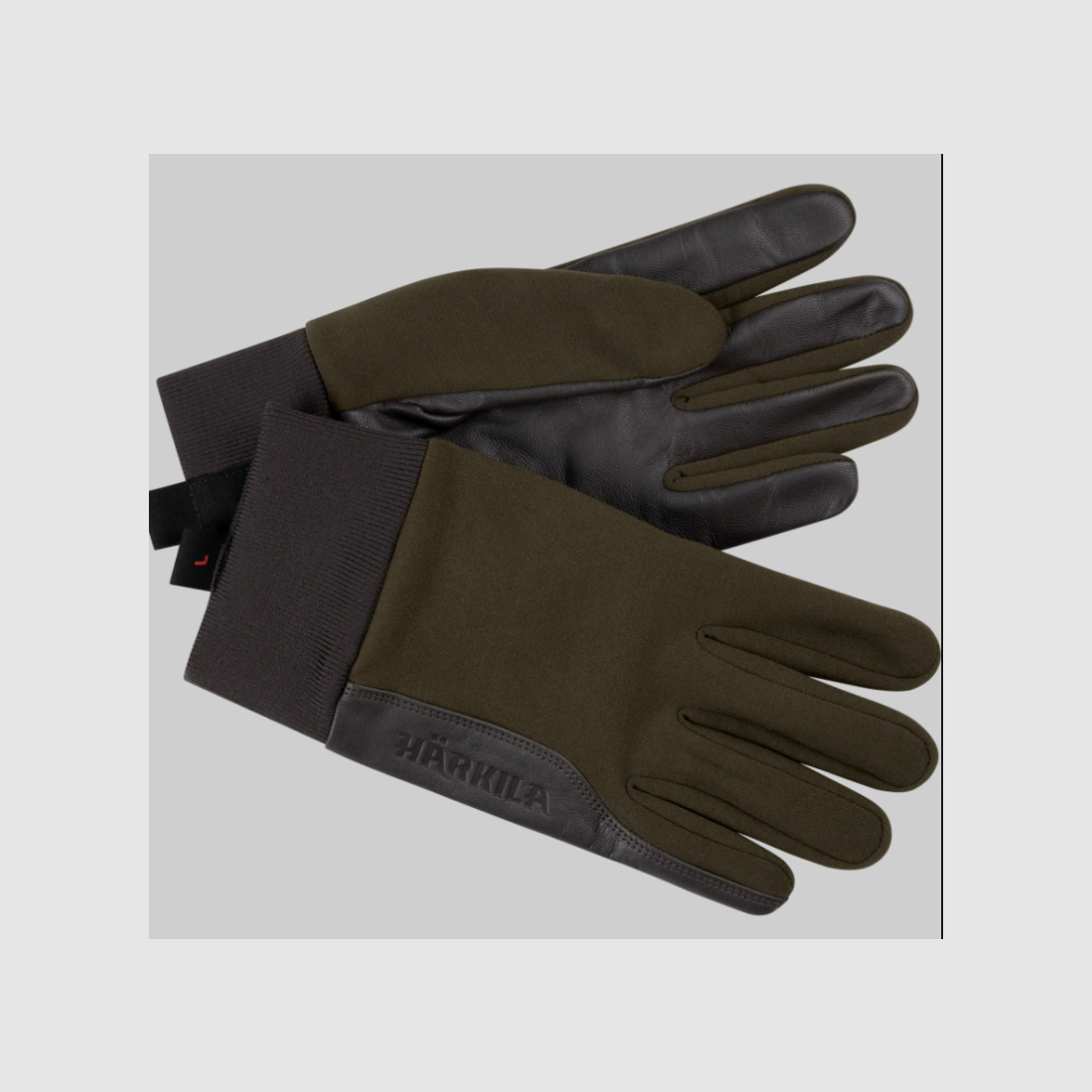 Härkila Herren Schießhandschuhe Driven Hunt Willow green/Shadow brown