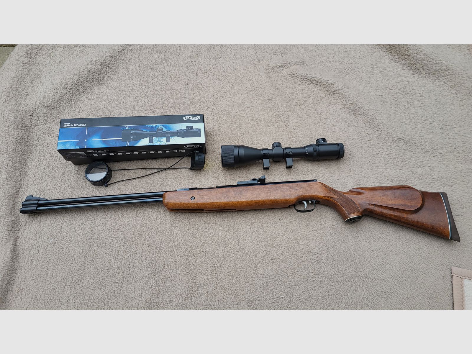  Luftgewehr HW 77 mit Zielfernglas 