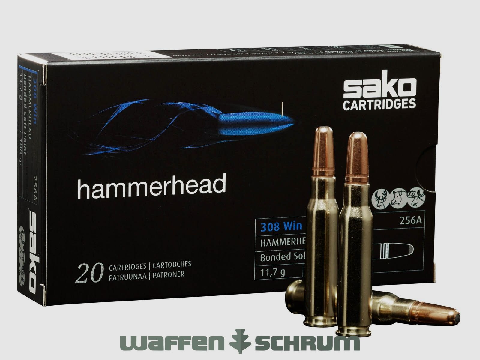 Sako .308Win Hammerhead SP 11,7g - 180gr.