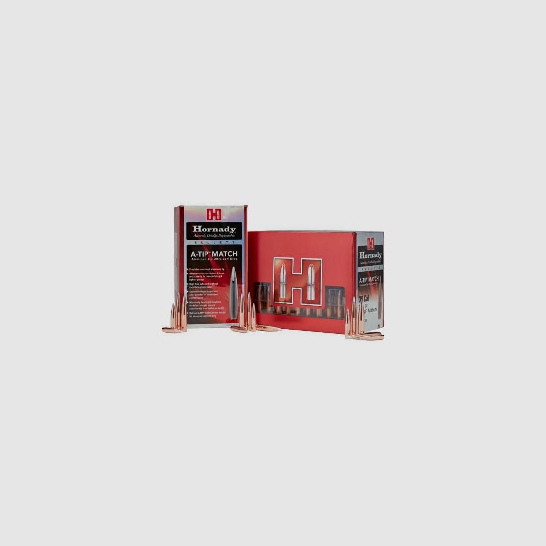 Hornady Match Bullets Cal. .30/.308 176 Grain A-Tip Match #30717