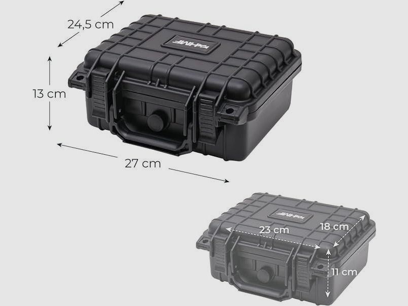 HMF ODK100 Transportkoffer mit Rasterschaumstoff