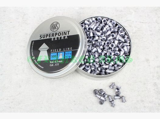 RWS Superpoint Extra 4,50mm 500 Stück