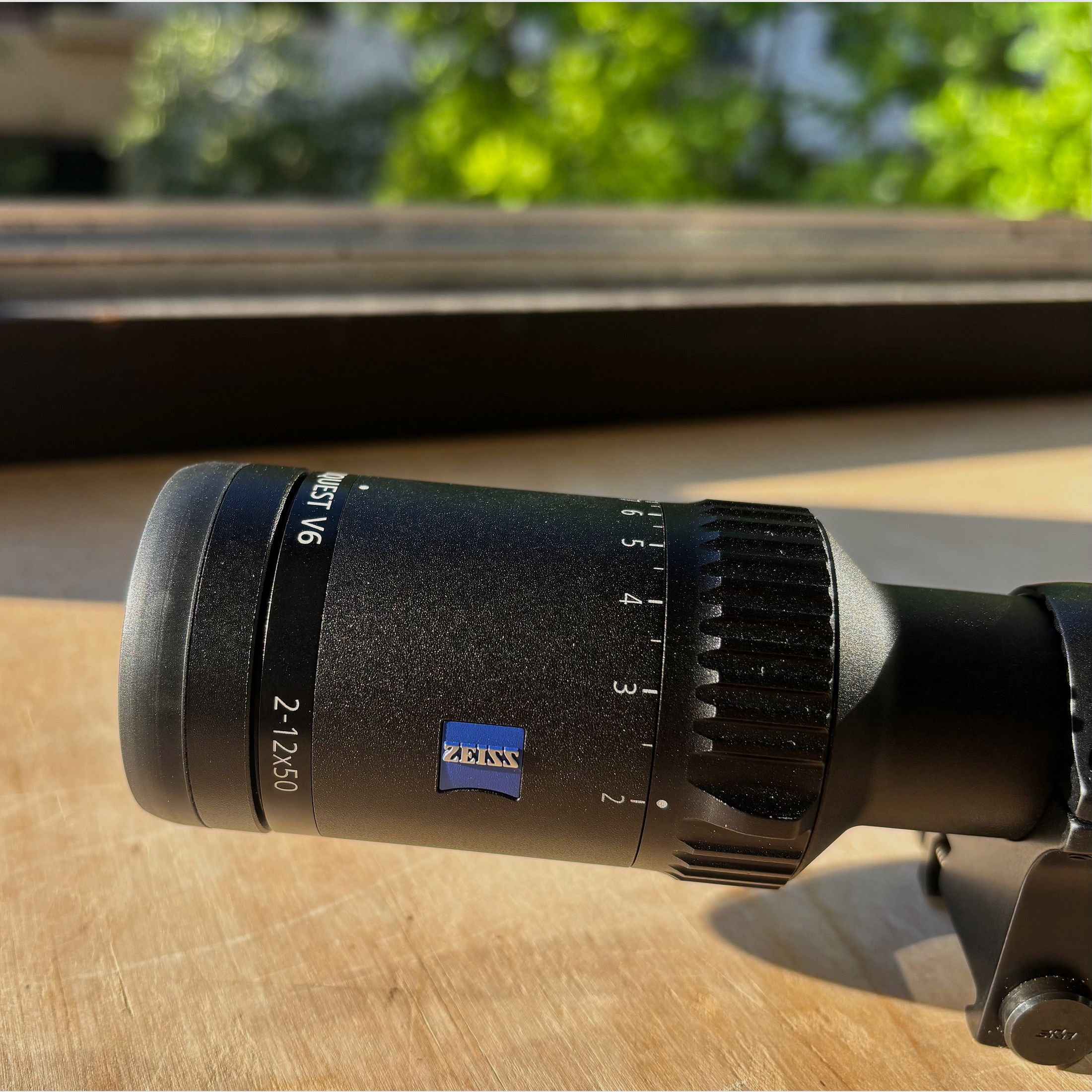 Zeiss V6 2-12x50 with ASV riflescope