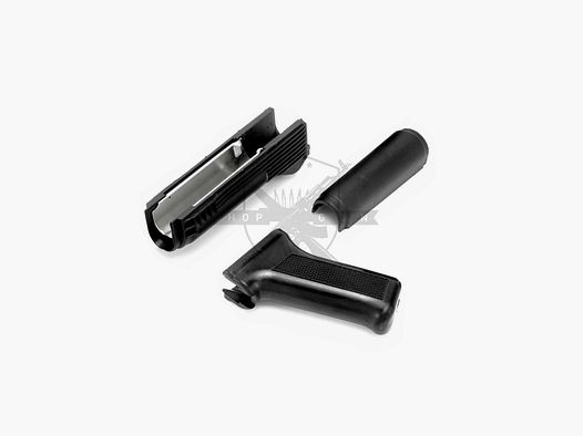 LCT AK-74 Handguard und Griff (Plastik, Schwarz)