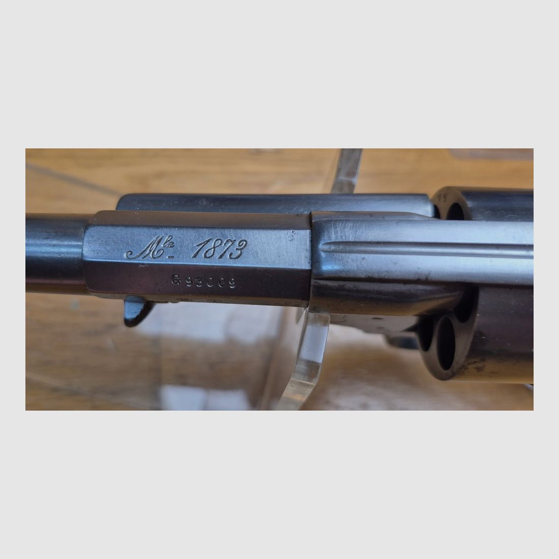 Schöner Dienstrevolver Modell 1873 – Kaliber 11mm73 – Produktion MAS 1879 – Exzellente Mechanik, sehr schöner Lauf und schöne Kammern – TBE-, Bild 1 von 23