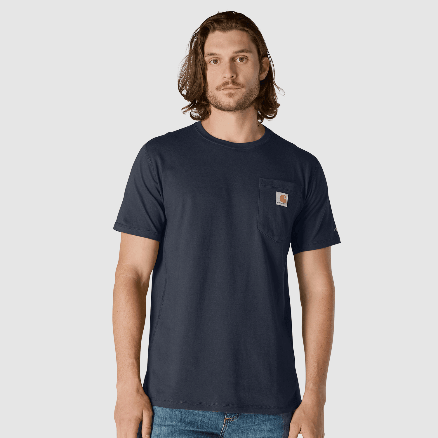 Carhartt Carhartt Force™ Relaxed T-Shirt Uomini Navy L