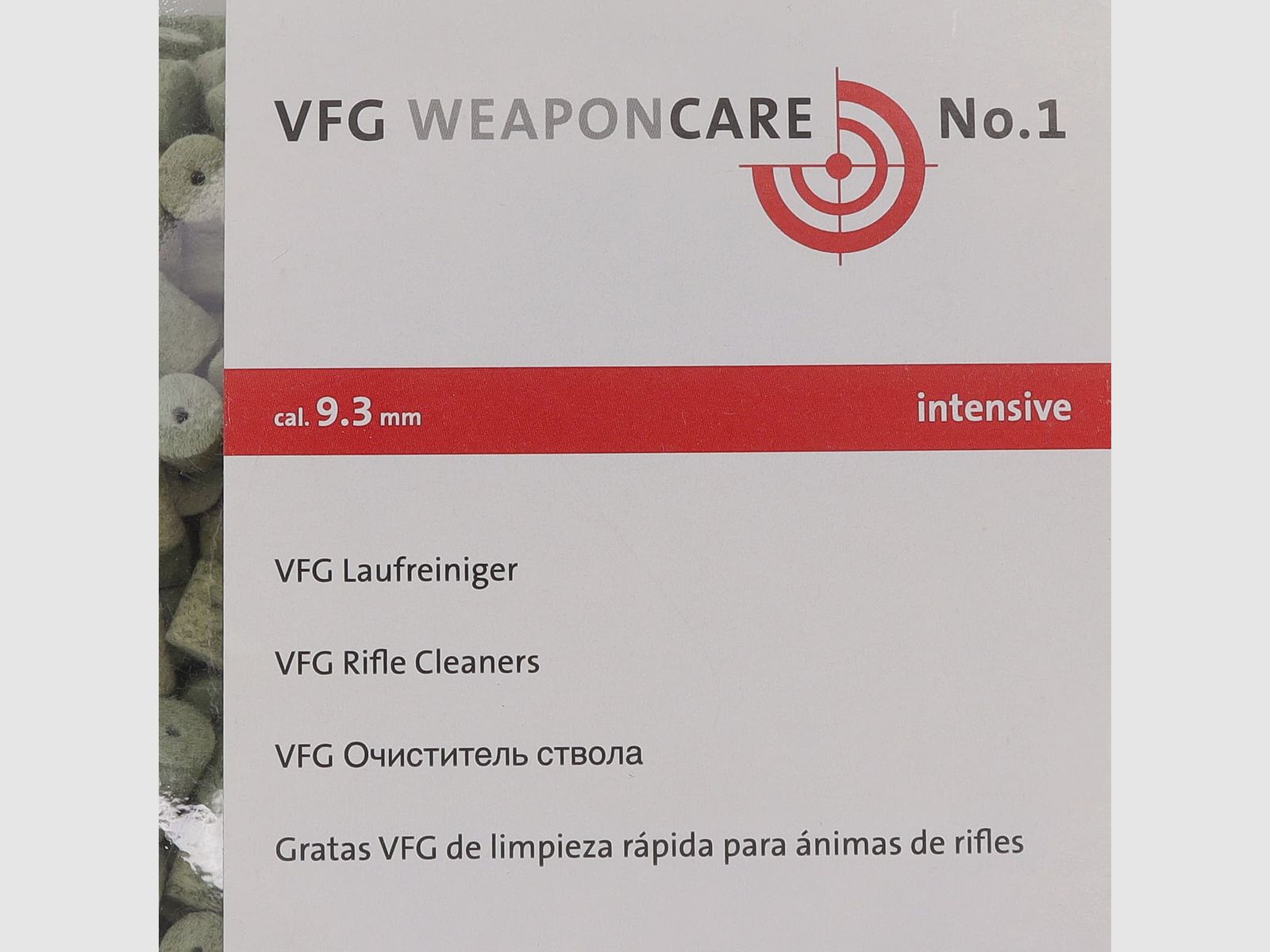 VFG Laufreiniger ''Intensywny'' - 9,3mm (500szt.)