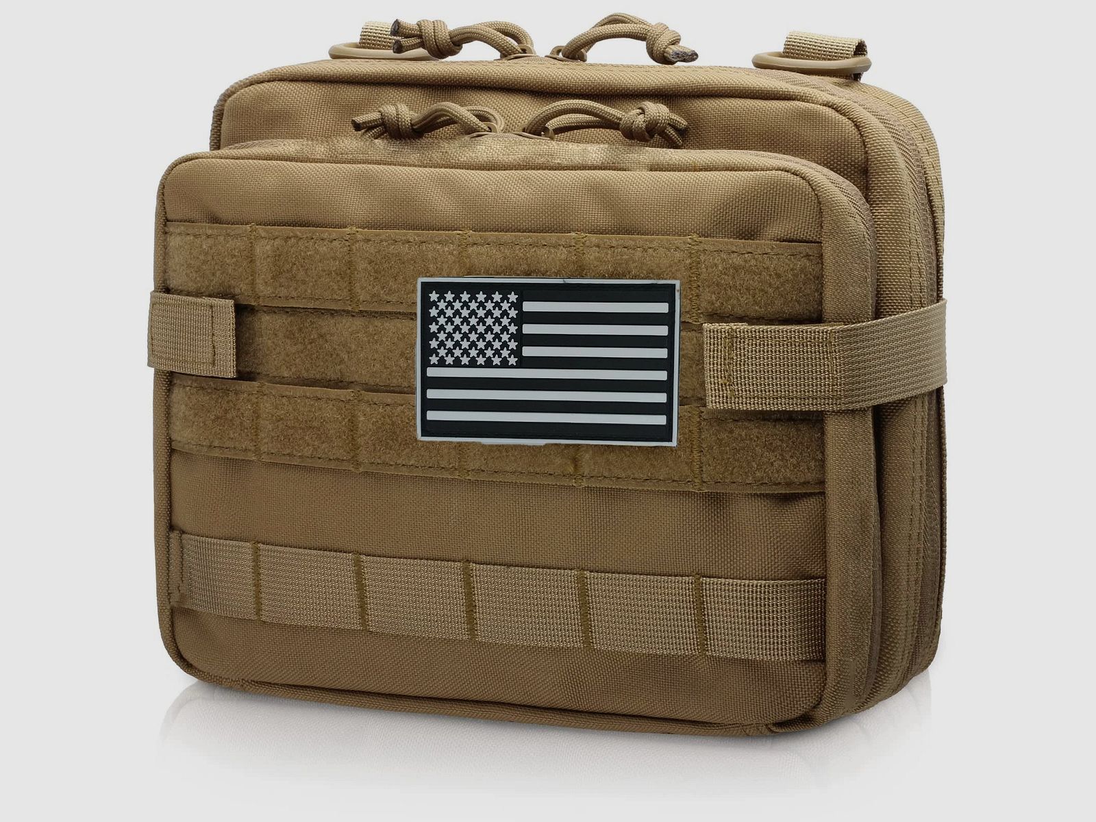 Bolsa táctica para administradores - compatible con MOLLE, de doble capa y con gran capacidad