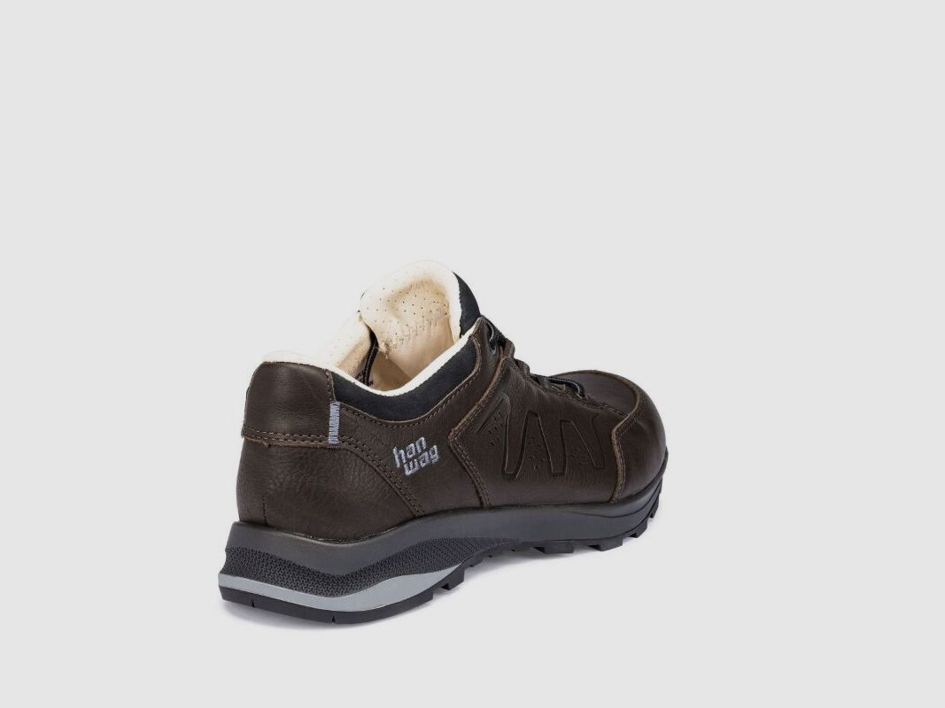 Han Wag Herren Schuhe Travi Low SF Extra Chestnut/Black