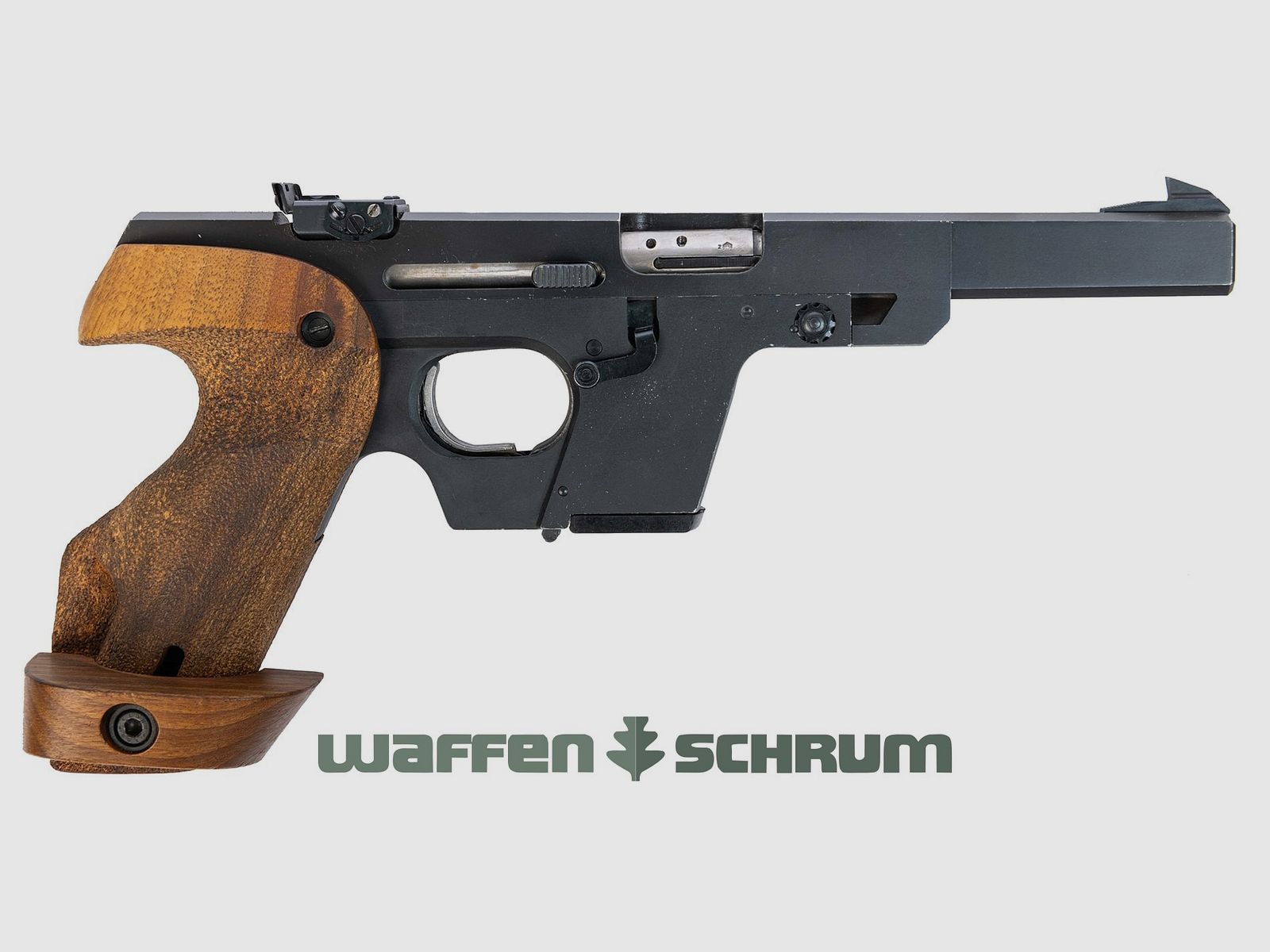 Walther Mod. GSP  , verstellbare Visierung, Verschlussfanghebel, .22lr