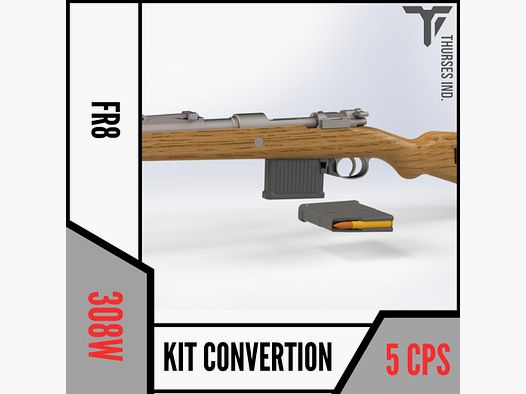 TI-Konversion + Magazin MAUSER FR8 coruna 5 Schuss