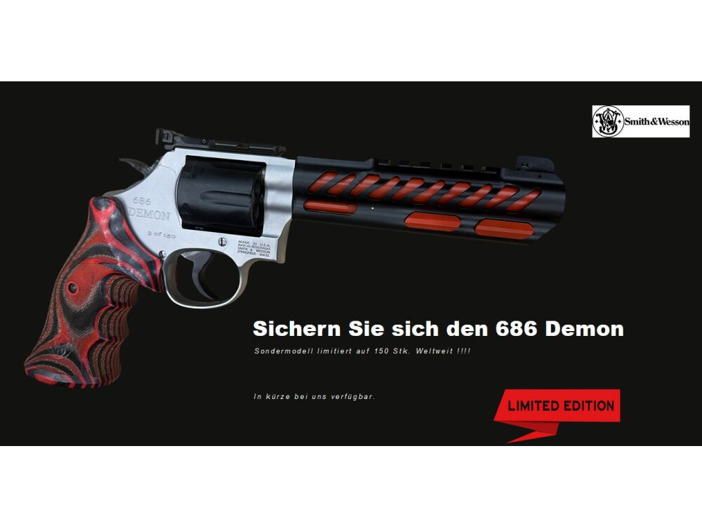 Smith & Wesson	 686 Demon Limited Edition