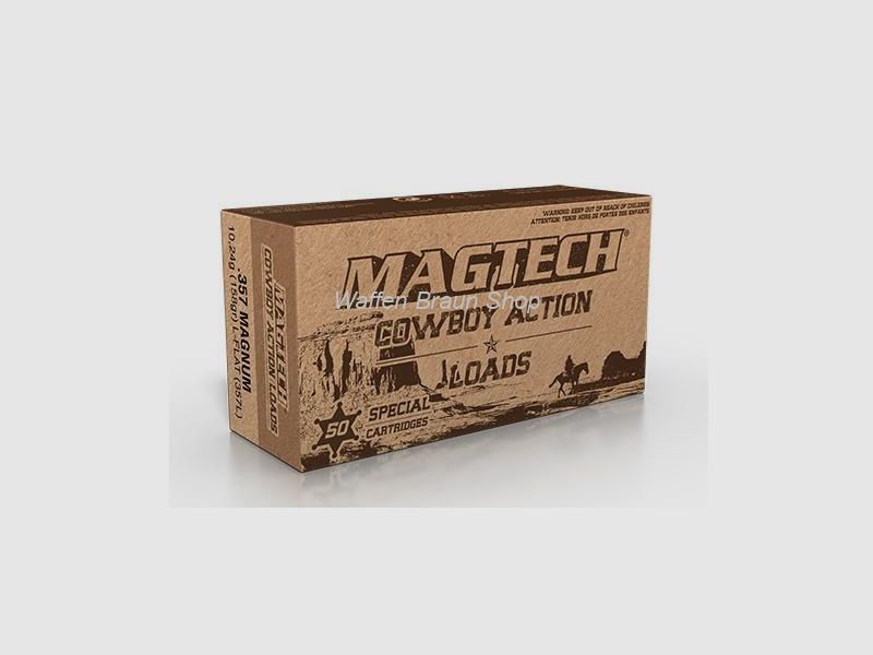 Magtech-357MAG LFN 158GRS A50 #357L