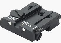 LPA TPU92BE30 adjustable micrometer rear sight for Beretta 92, 96, 98, M9, Stock, Brigadier, 90Two – 2-point