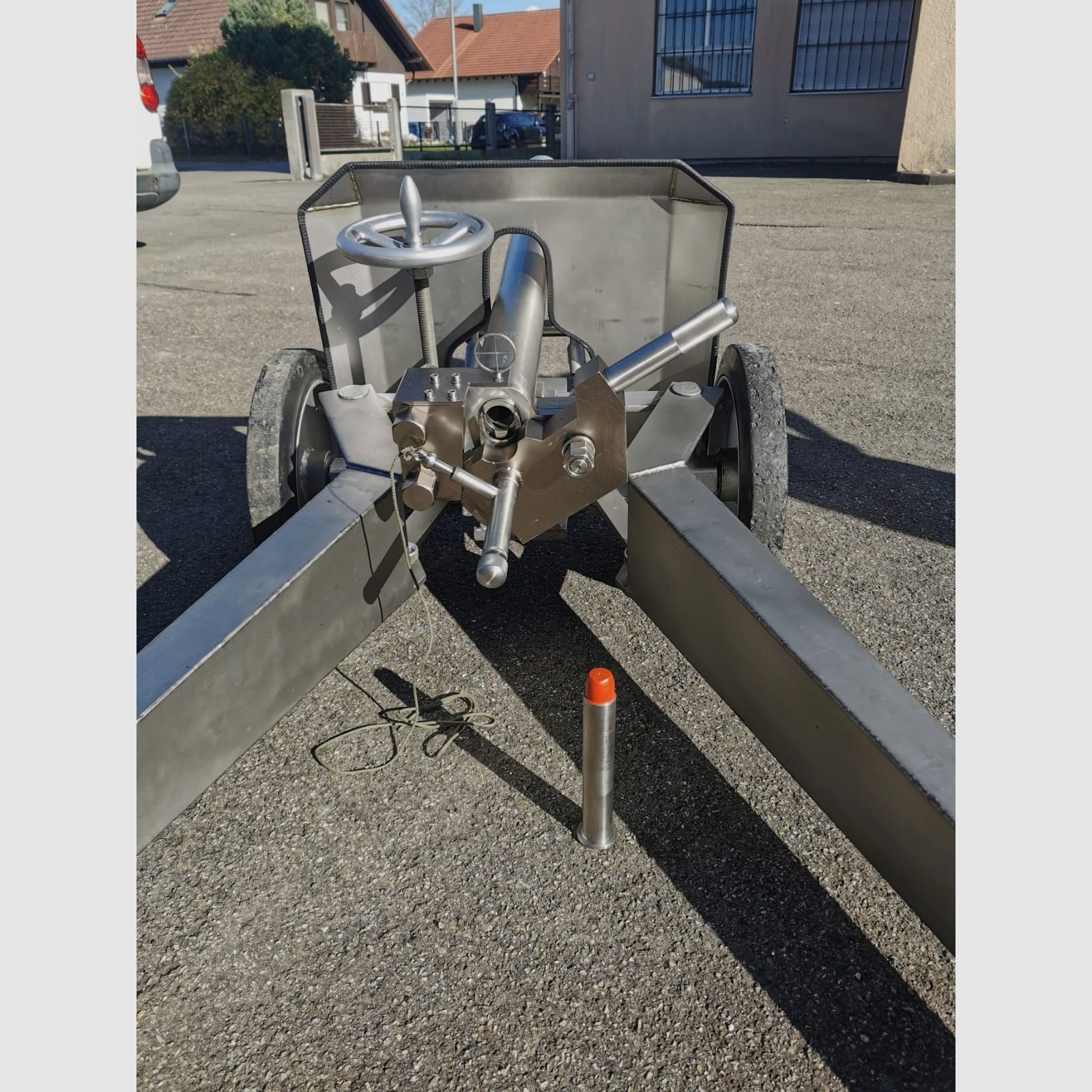 XXL Kanone 30 mm aus VA, frei ab 18 Jahren