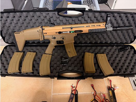 Begadi MK16 Sport / FN Herstal SCAR-L Upgrade S-AEG + dużo akcesoriów