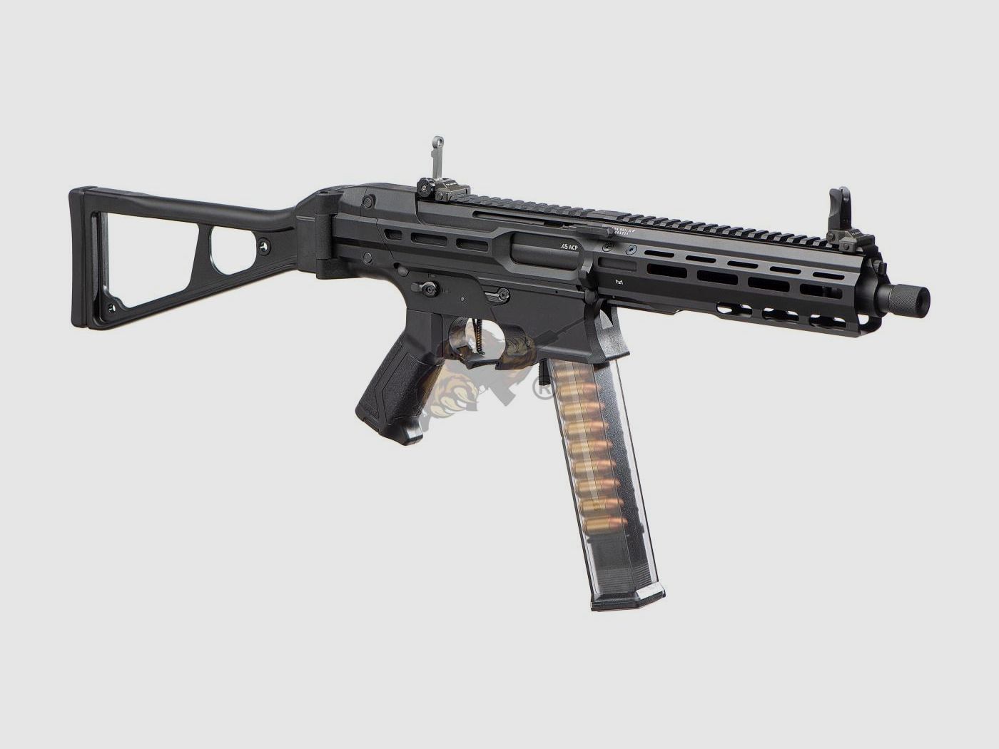 G&G PCC45 G2 mit ETU in schwarz Airsoft Frei ab 18 - S-AEG -F-