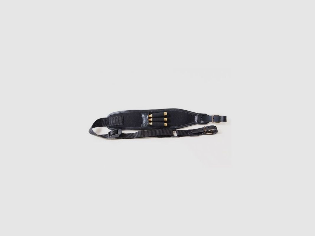 Cinghia carabina cordura nera 3 celle Buffetteria Spadoni