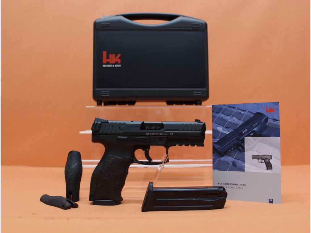 Heckler&Koch Ha.Pistole 9mmLuger Heckler&Koch/H&K HK SFP9 (SF) 104mm Polygonlauf/ Paddle (9mmPara/9x19), Bild 2 von 3