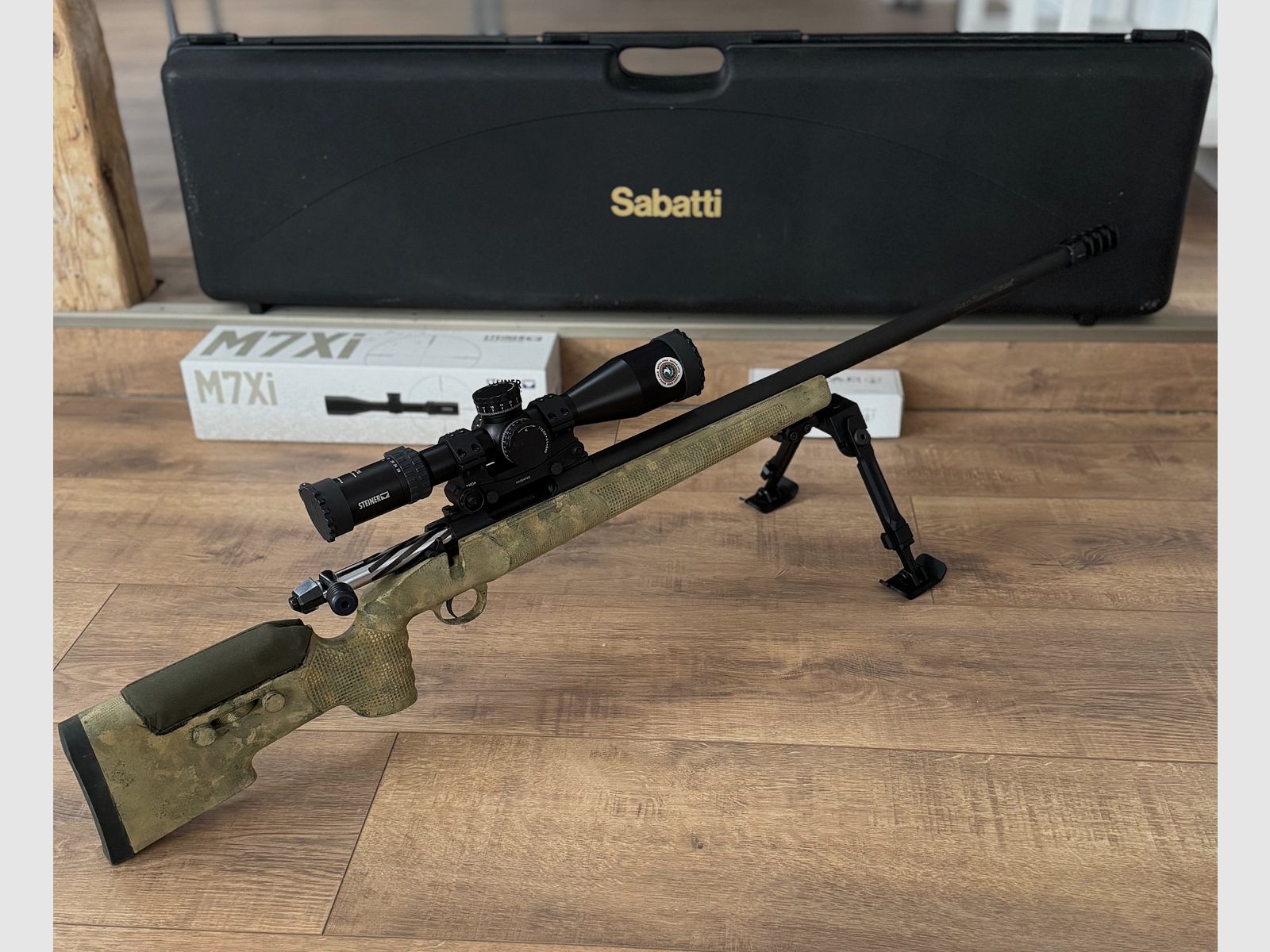 300 WinMag Long Range Repetierbüchse Sabatti tactical evo Steiner Fortmeier Eratac