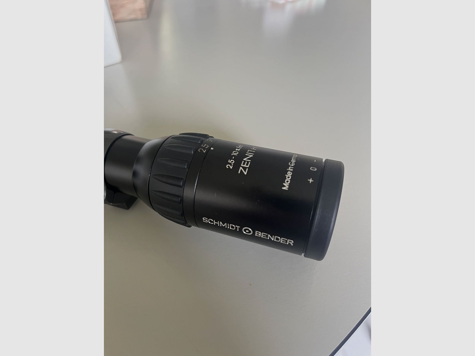 Schmidt and Bender Zenith 2.5-10x56 EAW swivel mount OVP (Zeiss, Swarovski, riflescope)
