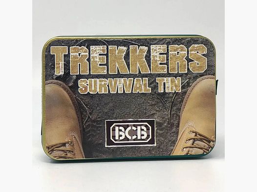 BCB BCB Überlebensset Trekker Survival Tin